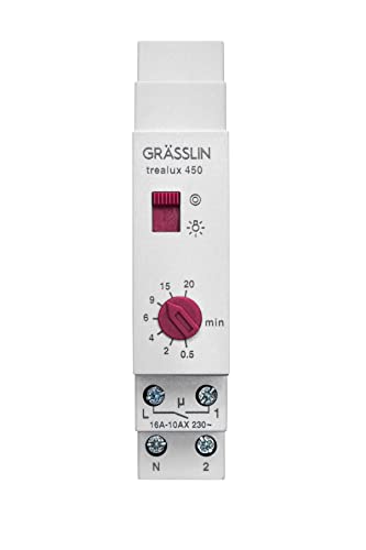 Imagen principal de Grässlin 18.13.0001.1 trealux 450 - Interruptor de luz de escalera pa