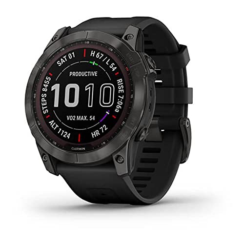 Imagen principal de Garmin Ver F?nix® 7X Sapphire Solar, Gris oscuro