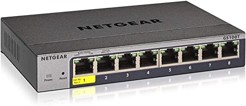 Imagen principal de Netgear GS108T-300PES Switch 8 Puertos