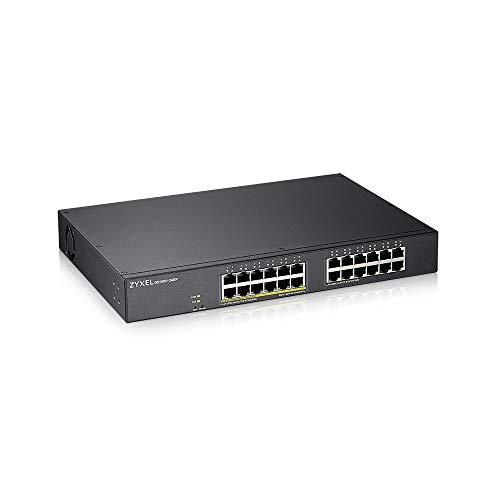 Imagen principal de Zyxel Switch PoE Gigabit de 24 puertos | Gestión inteligente | Montaj