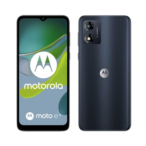 Imagen principal de Motorola Smartphone e13, 2/64GB, Camara 13MP, Batería 5000mAh,Negro