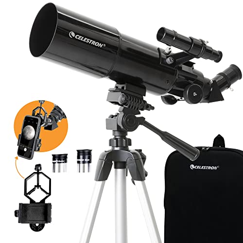 Imagen principal de Celestron 22030 Travel Scope: telescopio Refractor portátil con Lente