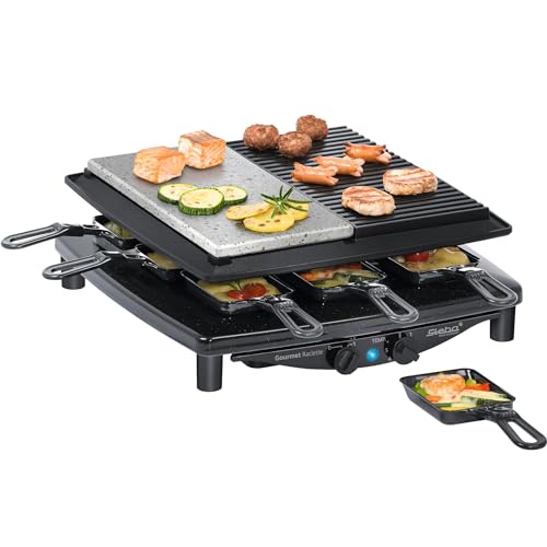 Imagen principal de Steba Premium Raclette Made in Germany, superficie total de asado 29 x