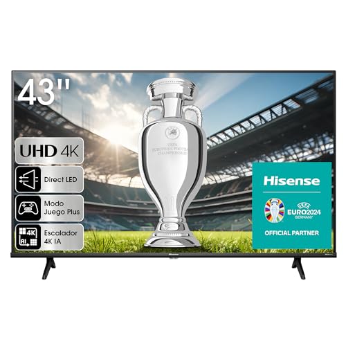 Imagen principal de Hisense TV 43A6K - UHD 4K Smart TV de 43 Pulgadas Televisor, Dolby Vis