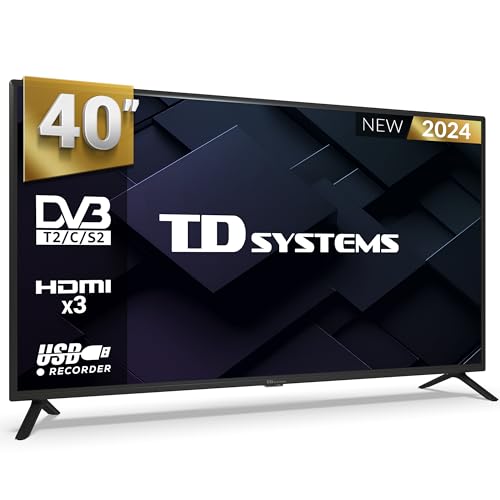 Imagen principal de TD Systems - Televisor 40 Pulgadas Full HD, No Smart TV, Television TD