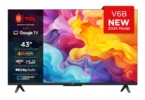 Imagen principal de TCL 43V6B 43 4K Ultra HD, HDR TV, Smart TV Powered by Google TV (Dolby