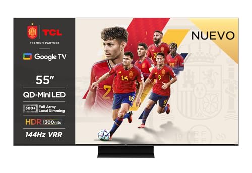 Imagen principal de TCL 55QM8B TV MiniLED 55?, QLED, 144Hz, 4K HDR Premium 1300nits, Googl