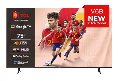 Imagen principal de TCL 75V6B 75 4K Ultra HD, HDR TV, Smart TV Powered by Google TV (Dolby