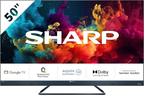 Imagen principal de Sharp QLED 144Hz 55FQ5EG - Google TV de 55 (4K Ultra HD, 4X HDMI 2.1, 