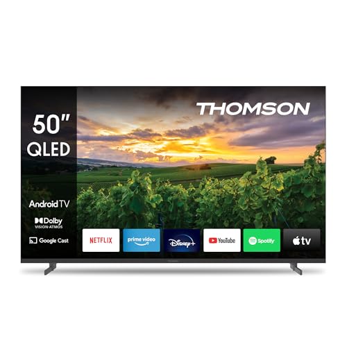 Imagen principal de THOMSON 50 Pulgadas (126 cm) QLED Smart Android TV (WLAN, HDR, Triple 