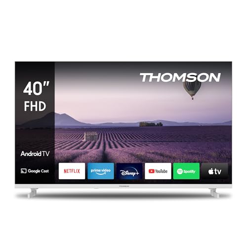 Imagen principal de THOMSON 40 Pulgadas (101 cm) FHD LED Blanco Televisor Smart Android TV