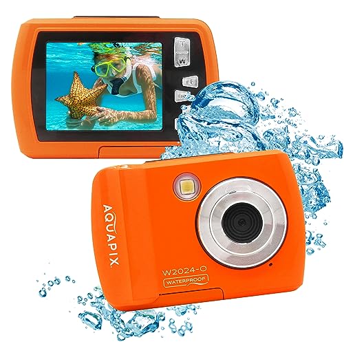 Imagen principal de Easypix Aquapix W2024 Splash Orange Cámara de Fotos Digital de 16 Mil