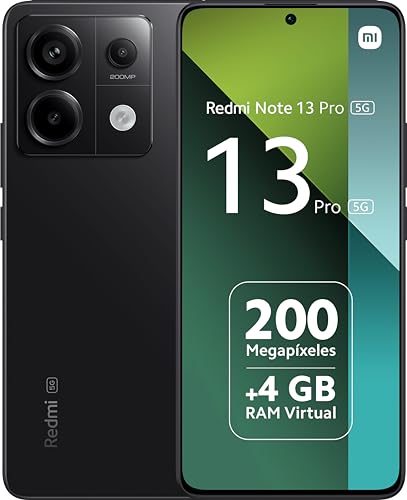 Imagen principal de Xiaomi Redmi Note 13 Pro 5G- Smartphone 8+128GB, Snapdragon 7s, Pantal