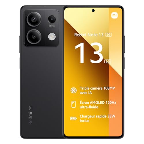 Imagen principal de XIAOMI - Redmi Note 13 5G - 256Go - Noir graphite