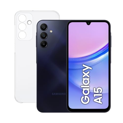 Imagen principal de SAMSUNG Galaxy A15 128 GB con Funda, Teléfono Móvil LTE, Smartphone 