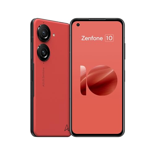 Imagen principal de ASUS Zenfone 10, Red, 256GB Storage and 8GB RAM, EU Official, Compact 