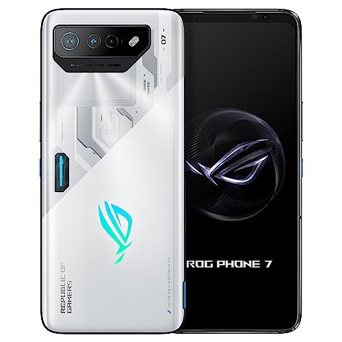 Imagen principal de ROG Phone 7, White, 512GB Storage and 16GB RAM, EU Official, 6.78 Inch