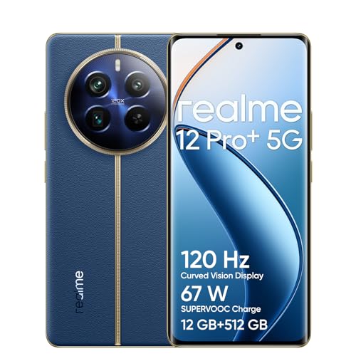 Imagen principal de realme Teléfono Móvil 12 Pro+ 5G 12 + 512GB, Cámara periscopio para