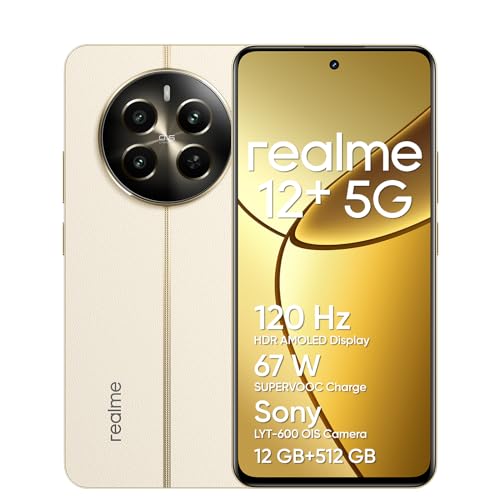 Imagen principal de realme 12+ Teléfono Móvil 5G, 12+512GB, Cámara para Retratos Sony L