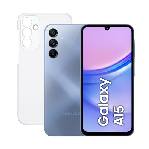 Imagen principal de SAMSUNG Galaxy A15 128 GB con Funda, Teléfono Móvil LTE, Smartphone 