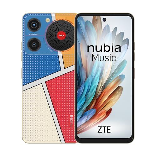 Imagen principal de ZTE Nubia Music, Smartphone 6.6 HD+ 90Hz, Súper Altavoz 100db, Doble 