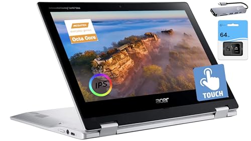 Imagen principal de acer Chromebook Spin Laptop convertible 2 en 1 (2023), procesador Medi