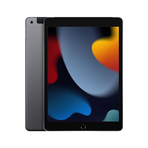 Imagen principal de Apple 2021 iPad (10,2-Pulgadas, Wi-Fi + Celular, 256GB) Gris Espacial 