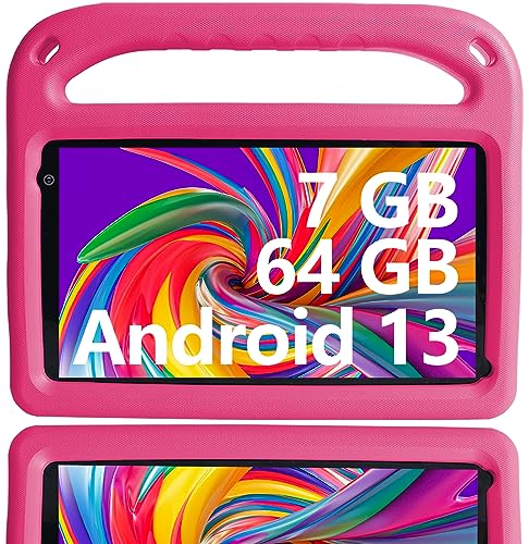 Imagen principal de 2024 Newest Tablet Niños Android 13 7GB RAM+64 GB ROM, Tablet para Ni