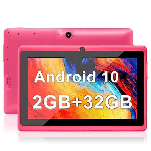 Imagen principal de Haehne Tablet 7 Pulgadas, Android 10.1 OS, Certificado por GMS, Quad C