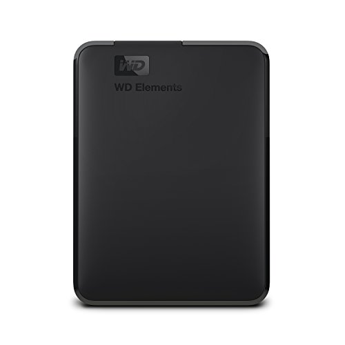 Imagen principal de WD 5 TB Elements Disco duro externo portátil con USB 3.0, color negro