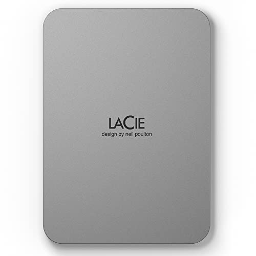 Imagen principal de LaCie Mobile Drive Moon, 5 TB, HDD portátil externa, Silver, USB-C 3.