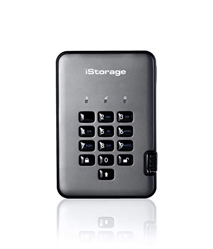 Imagen principal de iStorage IS-DAP2-256-1000-C-G Diskashur PRO2