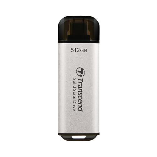 Imagen principal de Transcend Portable SSD ESD300S 512GB USB Type-C 10 Gbit/s PS4/PS5 Comp