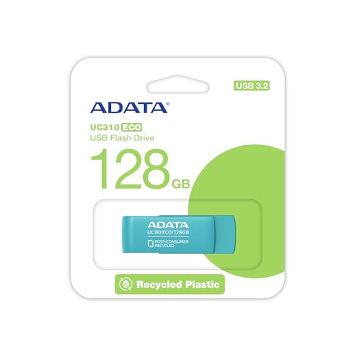 Imagen principal de Memoria USB Adata UC310 128 GB Verde