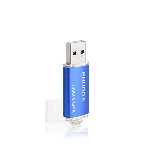 Imagen principal de ENUODA Memorias USB 64GB USB 3.0 Stick Flash Drive Pendrive Almacenami