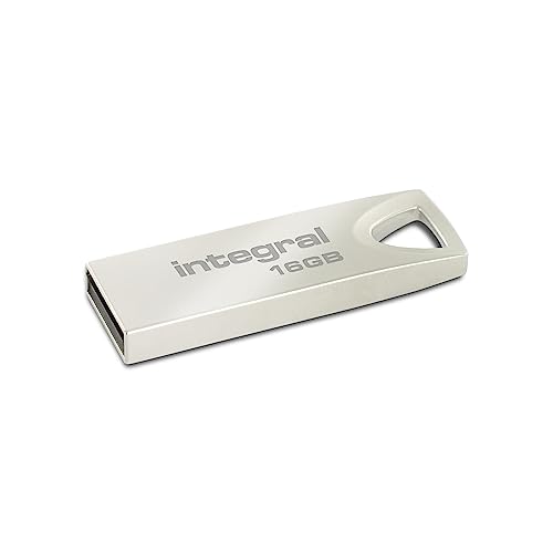 Imagen principal de Integral 16GB USB Memoria 2.0 Pendrive Arc con carcasa de metal para l