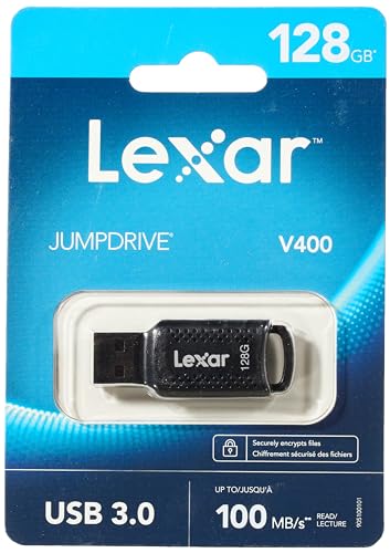 Imagen principal de LEXAR Cle USB 128Go Jumpdrive V400 3.0 Noire