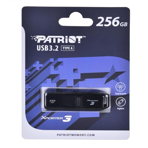 Imagen principal de Patriot Memory Memoria USB Xporter 3 Negro 256 GB