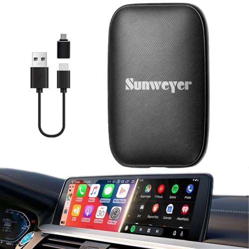 Imagen principal de Sunweyer Wireless CarPlay Adapter Android Auto, Integrado en Netflix Y