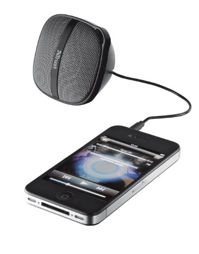 Imagen principal de Trust Rocca - Altavoz portátil para iPhone y smartphone, negro