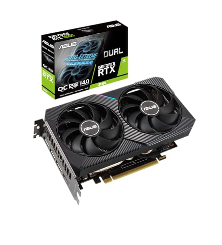 Imagen principal de ASUS Dual NVIDIA GeForce RTX 3060 V2 OC Edition Tarjeta gráfica Gamin