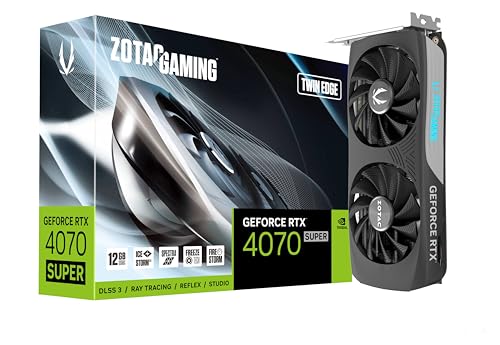 Imagen principal de ZOTAC Gaming GEFORCE RTX 4070 Super Twin Edge - 12GB GDDR6X, 1x HDMI, 