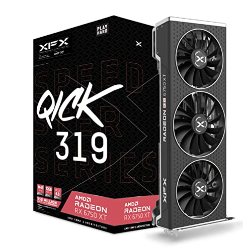 Imagen principal de XFX Speedster QICK319 Radeon RX 6750XT Core - Tarjeta gráfica para Vi