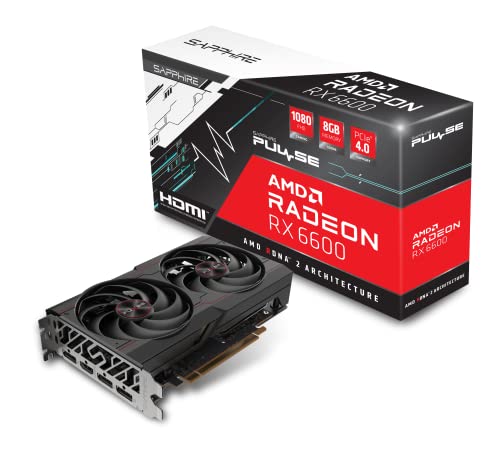 Imagen principal de Sapphire Pulse AMD Radeon RX 6600 Gaming 8GB GDDR6 HDMI/Triple DP Tarj