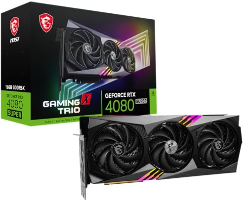 Imagen principal de MSI GeForce RTX 4080 SUPER 16G GAMING X TRIO: GDDR6X de 16 GB, 2610 MH