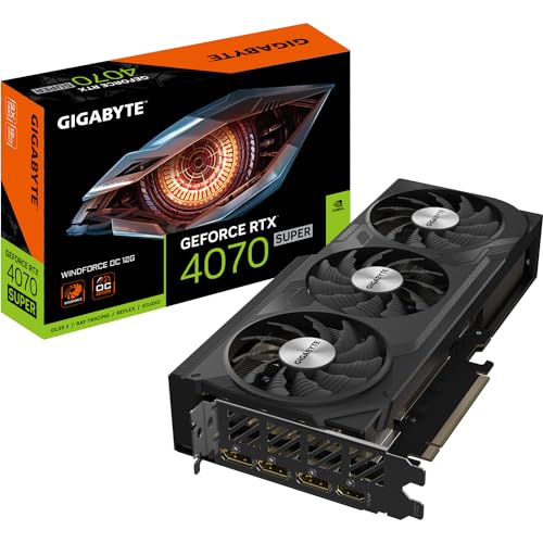 Imagen principal de Tarjeta Gráfica Gigabyte GEFORCE RTX 4070 SUPER 12 GB RAM