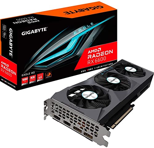 Imagen principal de Gigabyte Technology Radeon RX 6600 Eagle - Tarjeta gráfica (8 GB)