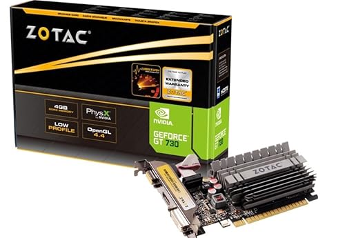 Imagen principal de Zotac ZT-71115-20L Tarjeta gráfica NVIDIA GeForce GT 730 4 GB GDDR3