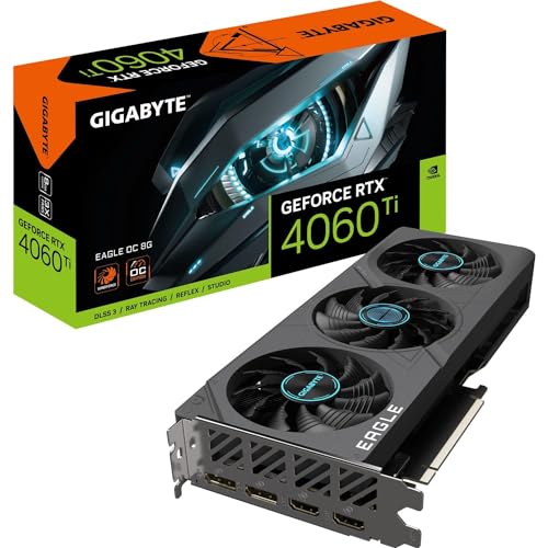 Imagen principal de GIGABYTE GeForce RTX 4060 TI EAGLE OC 8GB Targeta gráfica - 8GB GDDR6