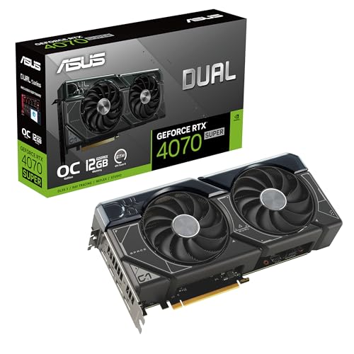 Imagen principal de ASUS Dual GeForce RTX 4070 Super OC Edition - Tarjeta gráfica (PCIe 4